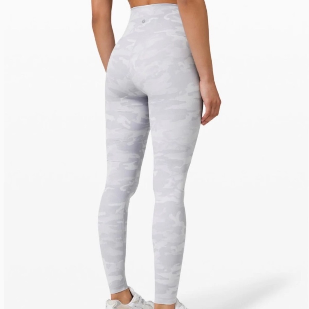 Lululemon Incognito Camo Jacquard White Starlight
